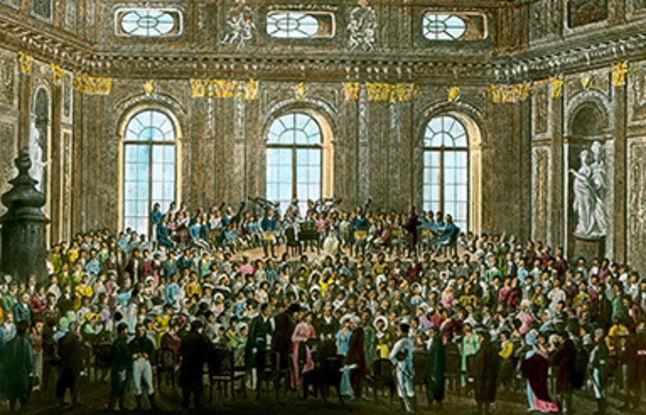 Balthasar Wigand Aufführung von Haydns Schöpfung