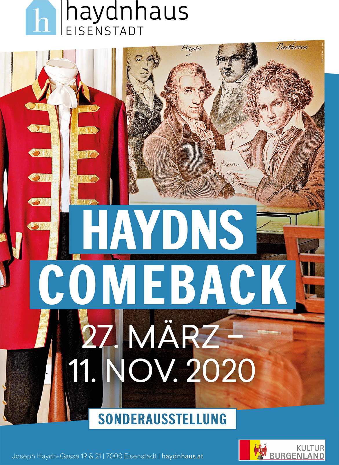Plakat Haydns Comeback © KBB