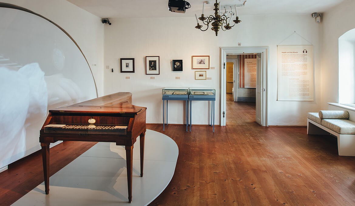 Dauerausstellung im Haydn-Haus Eisenstadt, Foto: © Nicole Heiling